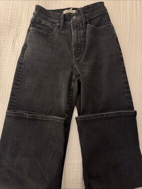 Madewell Black Bootcut woman’s Jeans